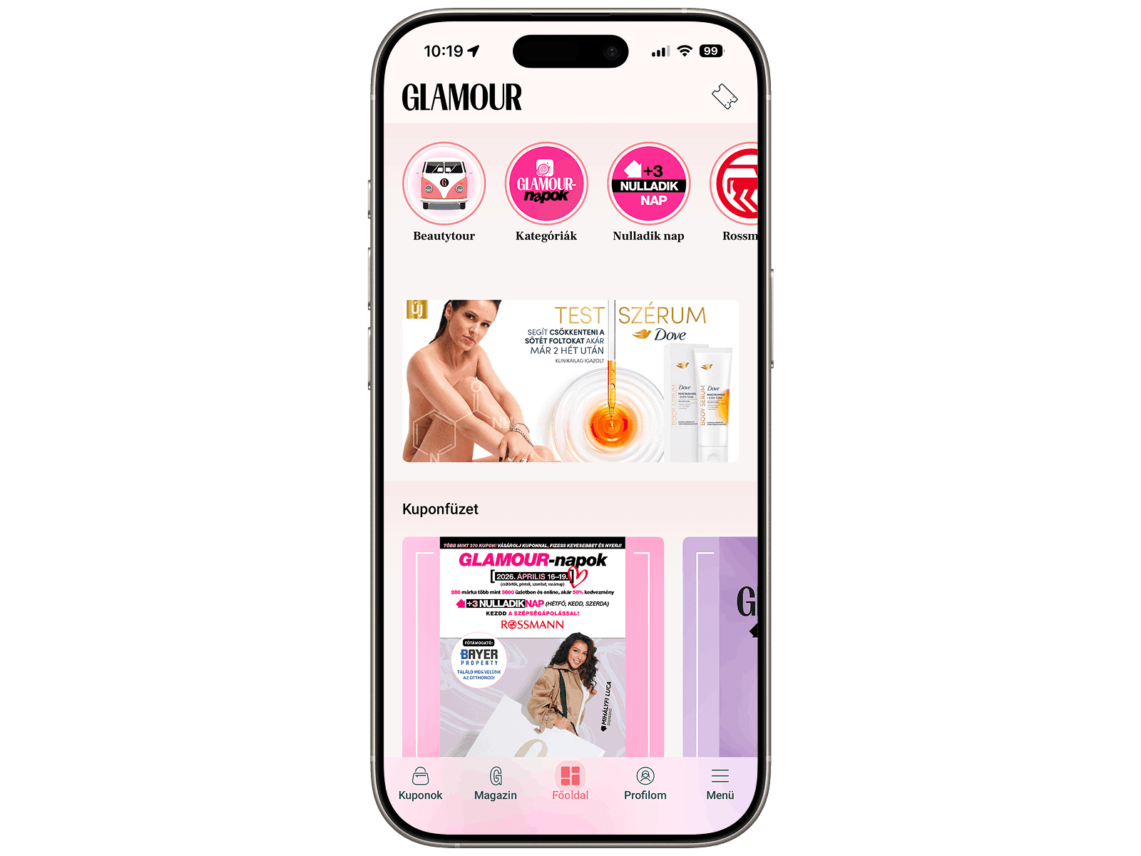 Glamour Coupon App